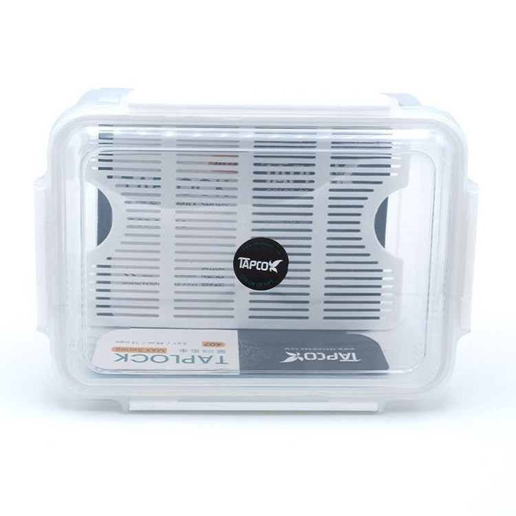 ظرف غذا با بدنه پلاستیکی تاپکو مدل 407 Max صافی دار مناسب برای قرار دادن در یخچال و فریزر و ماکروویو
