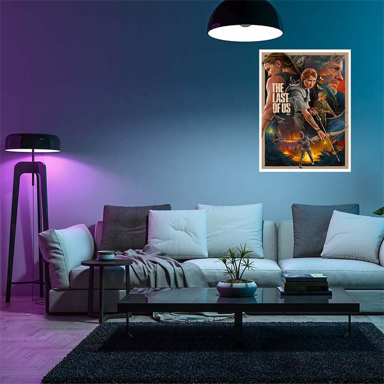 پوستر کارنیکا طرح لست اف اس The Last of Us کد 34893 مجموعه 8 عددی
