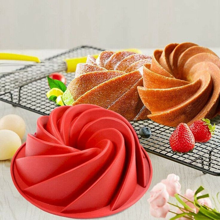 قالب کیک به گز مدل شیفون طرح پیچ