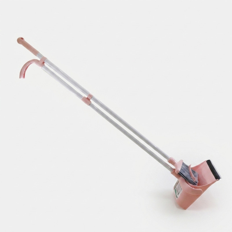 ست جارو و خاک انداز لیمون مدل شانه دار کد MD1420