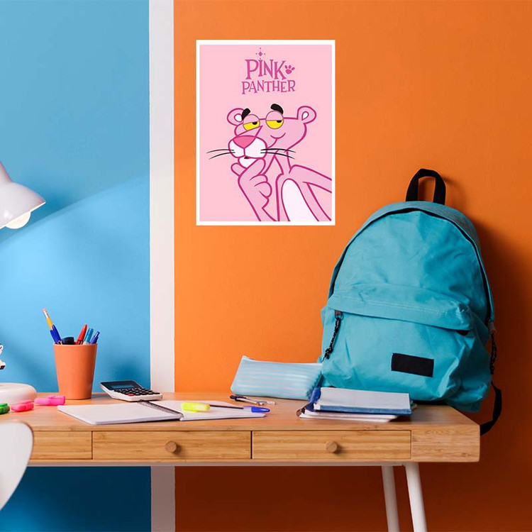 پوستر کارنیکا طرح پلنگ صورتی pink panther کد 31213 مجموعه 8 عددی
