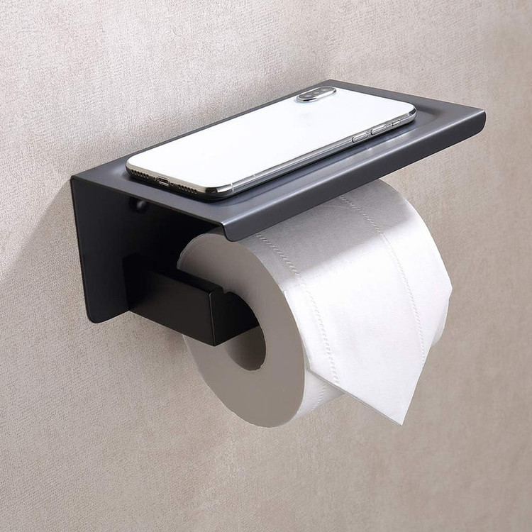 پایه رول دستمال کاغذی مدل صفحه دار استیل کد AK14