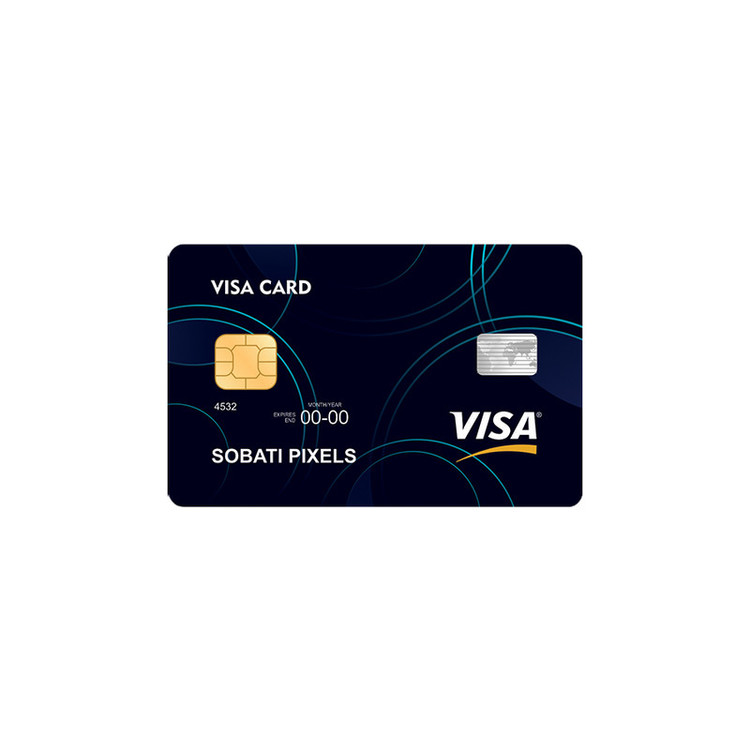 استیکر کارت مدل عابر بانک کد 56
