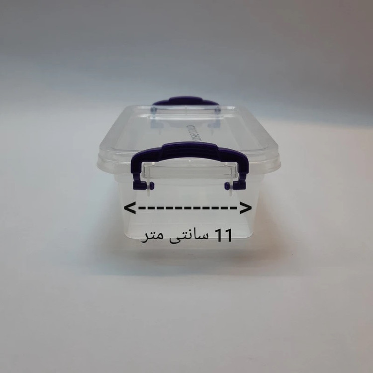 ظرف نگهدارنده رزگلد مدل فریزری قفلی 2 بسته 2 عددی