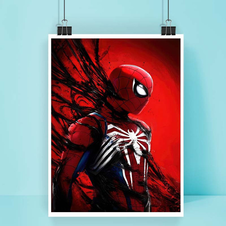 پوستر کارنیکا طرح Man-مرد عنکبوتی Spider کد 14493 مجموعه 8 عددی