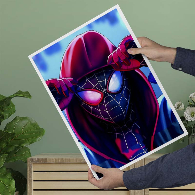 پوستر کارنیکا طرح Man-مرد عنکبوتی Spider کد 14493 مجموعه 8 عددی