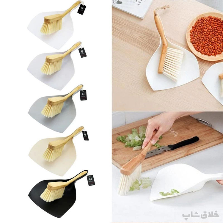 ست جارو و خاک انداز دبلیو اِس مدل دستی کد RM20