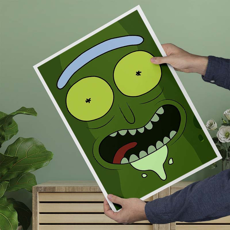 پوستر کارنیکا طرح ریک و مورتی Rick and Morty کد 76373 مجموعه 8 عددی