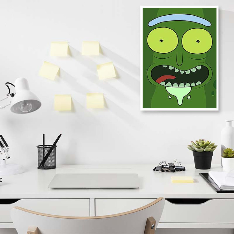 پوستر کارنیکا طرح ریک و مورتی Rick and Morty کد 76373 مجموعه 8 عددی