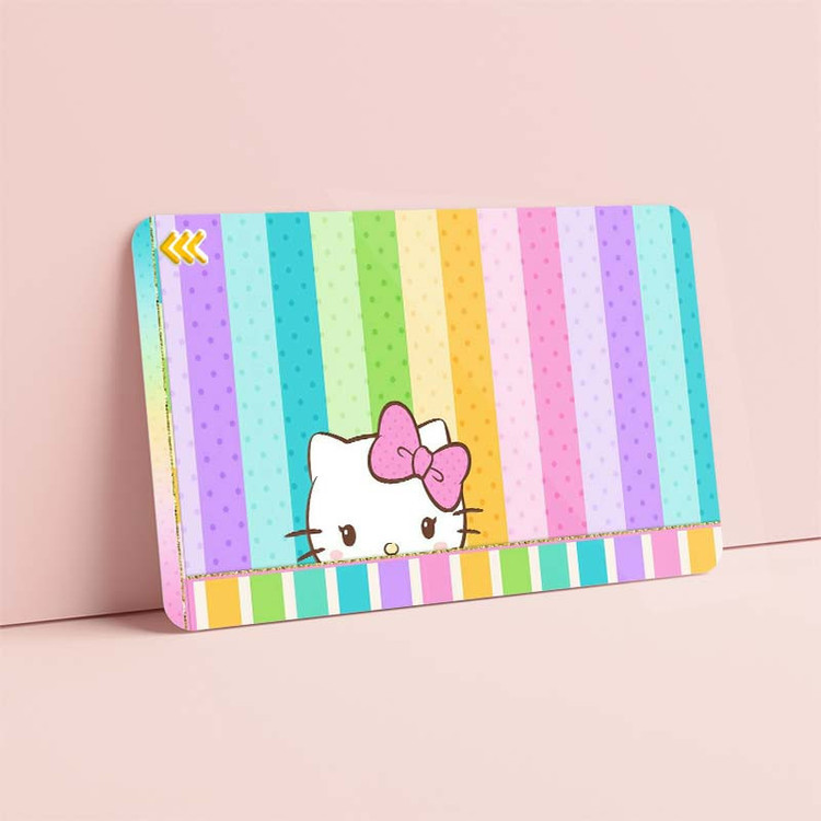 استیکر کارت کارنیکا طرح هلو کیتی hello kitty کد 75073 مجموعه 6 عددی