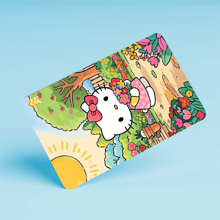 استیکر کارت کارنیکا طرح هلو کیتی hello kitty کد 75073 مجموعه 6 عددی