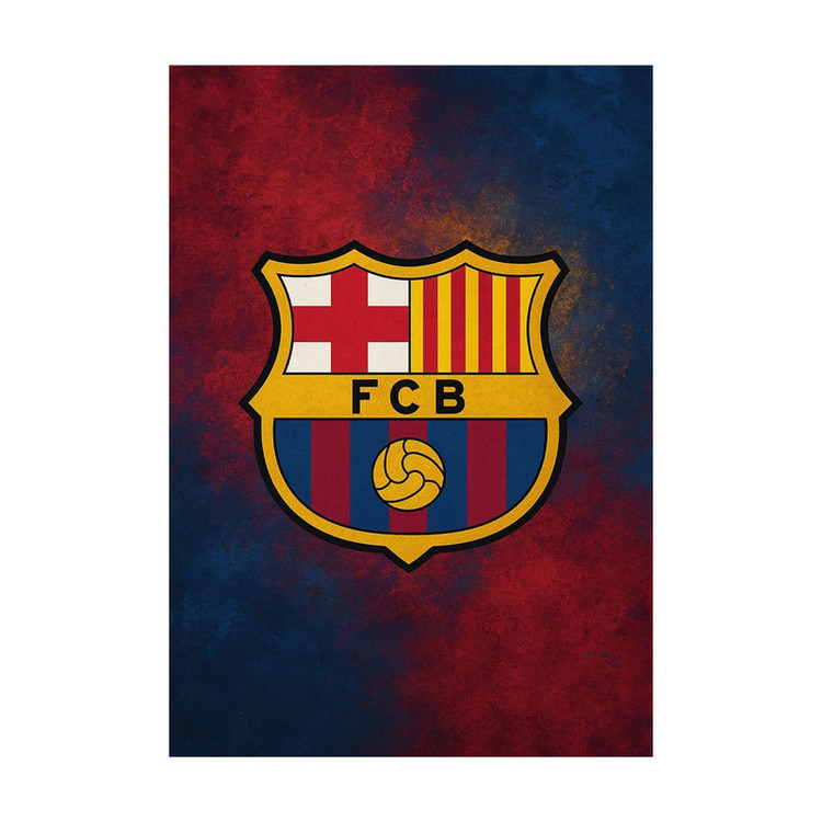 پوستر طرح باشگاه بارسلونا مدل FC Barcelona 51