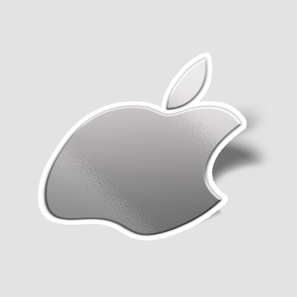 استیکر مدل لست پک طرح Apple Logo