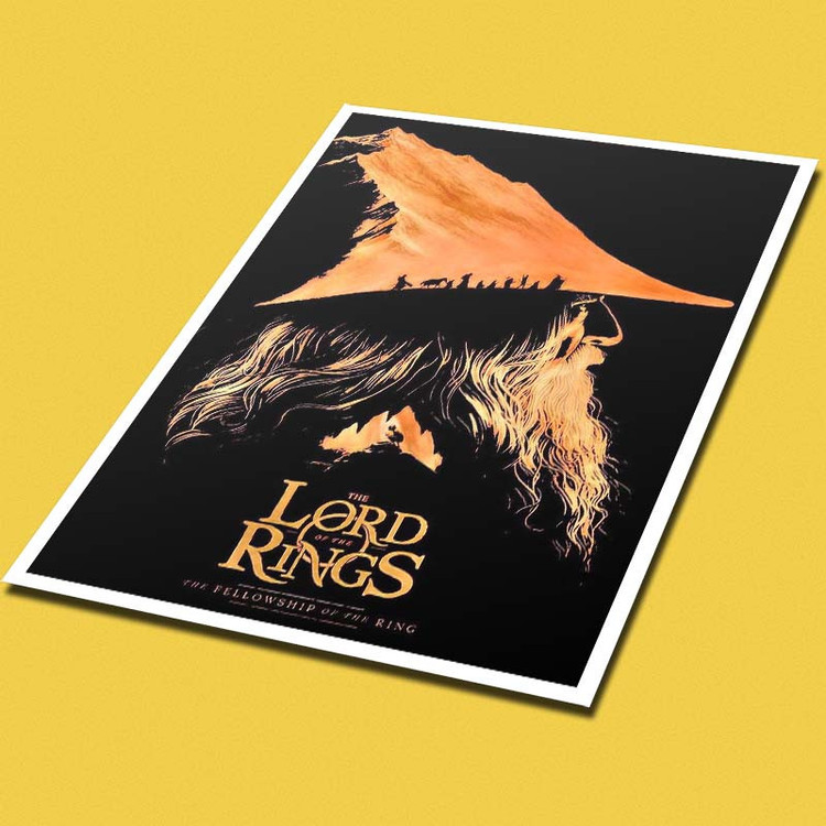 پوستر کارنیکا طرح ارباب حلقهها Lord of the Rings کد 99950 مجموعه 8 عددی