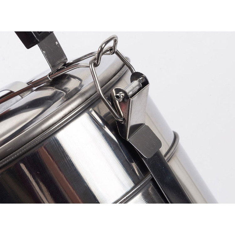 ظرف غذا مدل handle pot طرح دو طبقه قفل دار