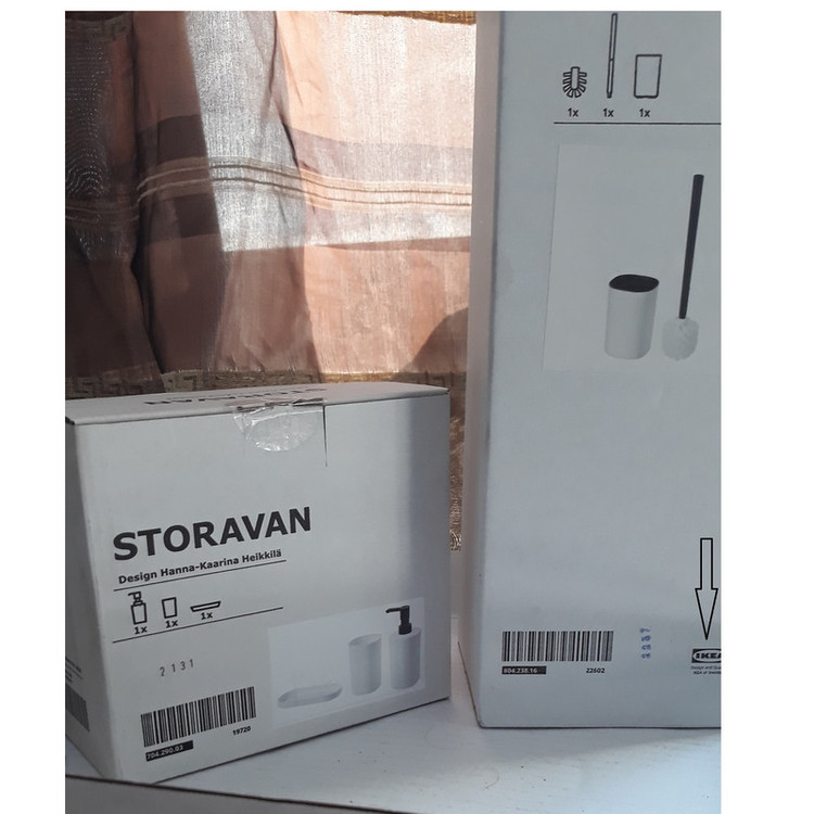 ست سرویس بهداشتی 4 پارچه ایکیا مدل 003
