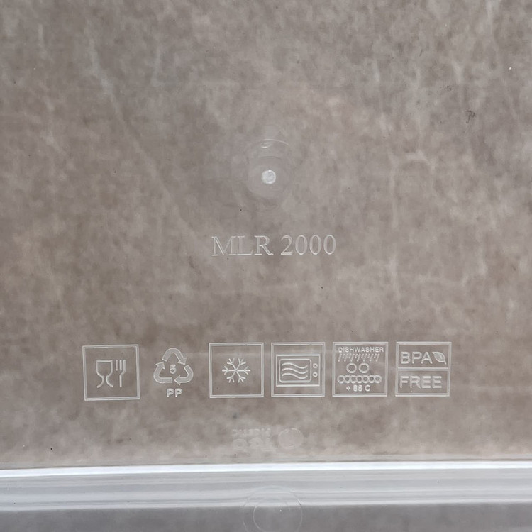ظرف نگهدارنده مدل مایکروویوی کد 2000cc مجموعه 6 عددی