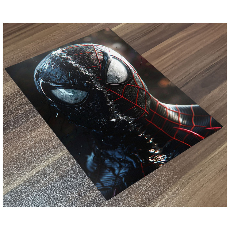 پوستر گوفی مدل اسپایدرمن مرد عنکبوتی خفن و ونوم هیرو مارول طرح Spiderman and Venom Marvel Hero کد PATCH55