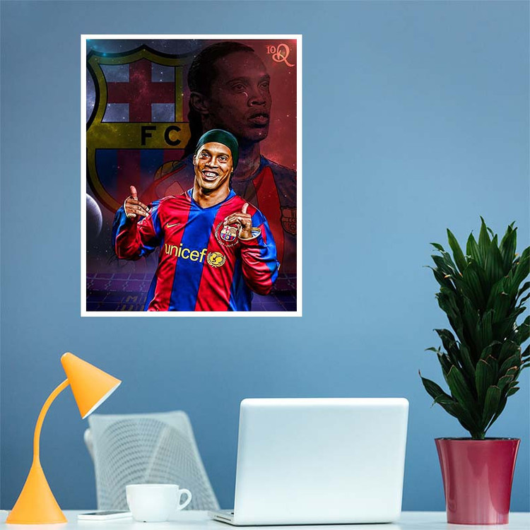 پوستر کارنیکا طرح طرفداران فوتبال Football Fan کد 17932 مجموعه 8 عددی