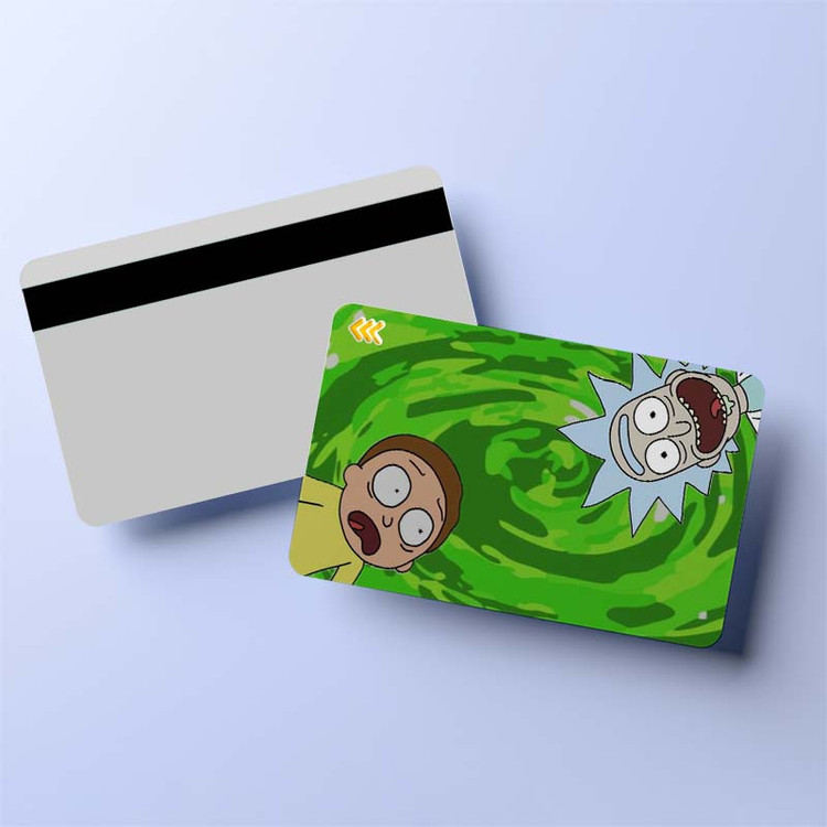استیکر کارت کارنیکا طرح ریک و مورتی Rick and Morty کد 66723 مجموعه 6 عددی