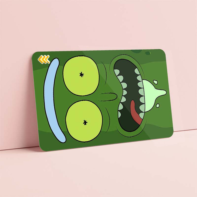 استیکر کارت کارنیکا طرح ریک و مورتی Rick and Morty کد 66723 مجموعه 6 عددی