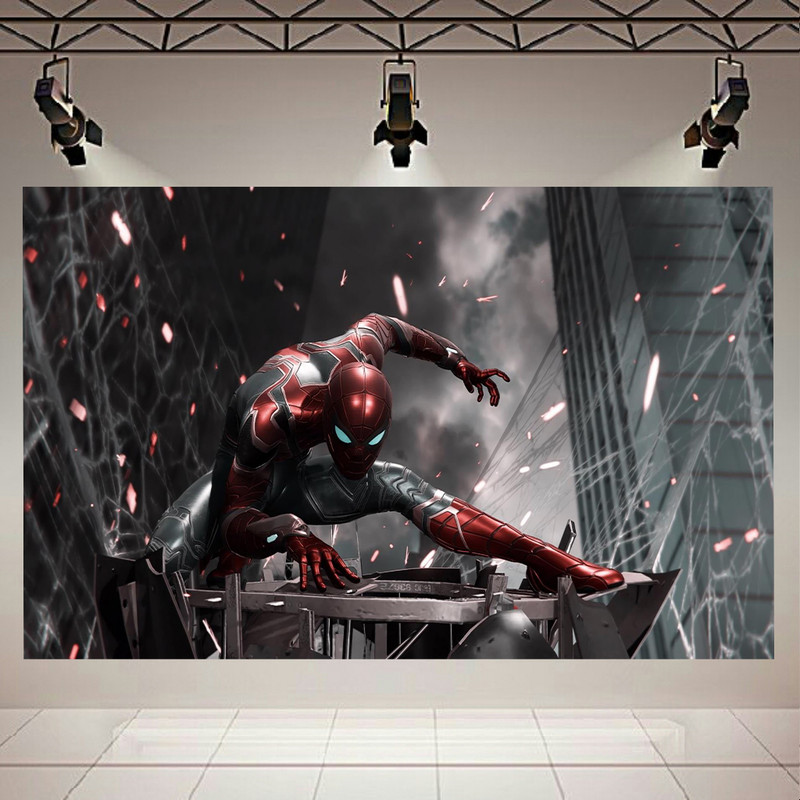 پوستر طرح Game مدل Spider man کد AR12250