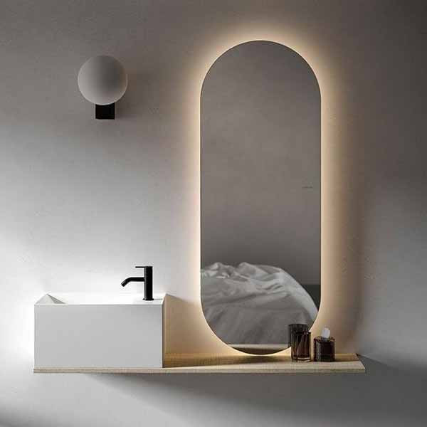آینه سرویس بهداشتی الف طرح سرو کد BA_80-50