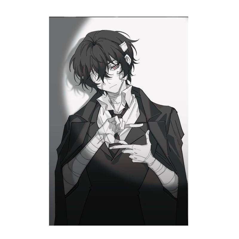 پوستر مدل دازای dazai طرح انیمه سگ های ولگرد بانگو bungo stray dogs کد 881