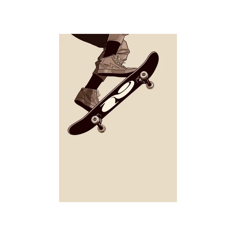 پوستر طرح اسکیت برد مدل Skateboard11057