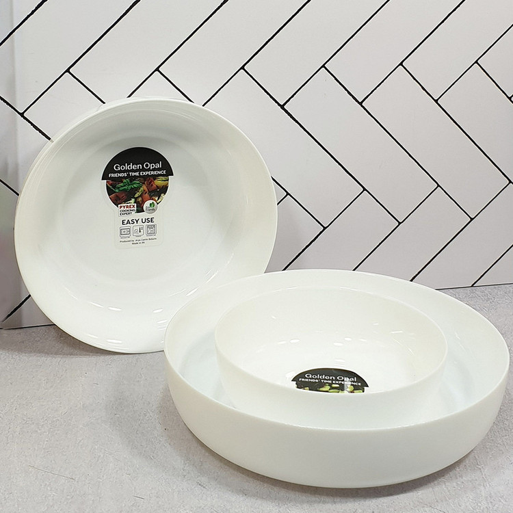 ظرف پخت گلدن اپال مدل PYREX مجموعه 3 عددی