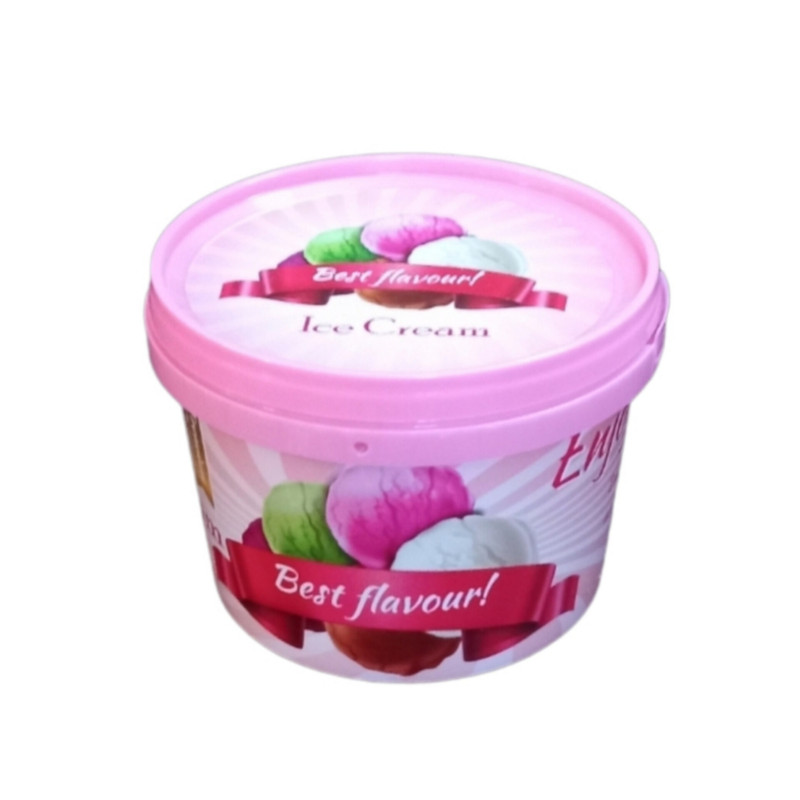 ظرف نگهدارنده پیکنیک مدل Ice Cream  مجموعه 6 عددی