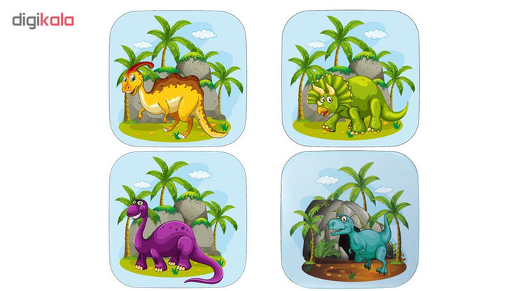 ظرف نگهدارنده هوبی لایف مدل Fun Box مجموعه 4 عددی