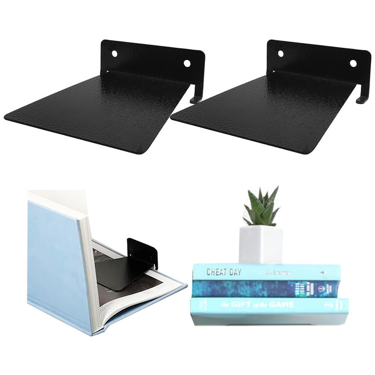 شلف دیواری مدل کتاب کد M01 بسته 2 عددی