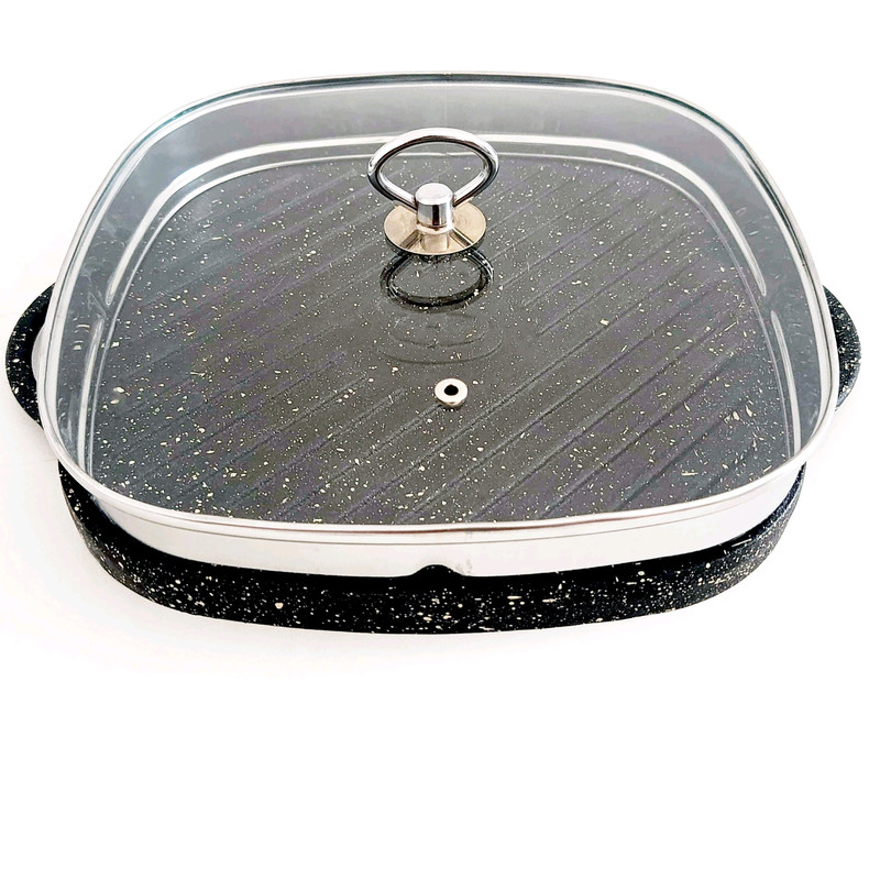 تابه گریل طرح مربع کد GGLPP280A