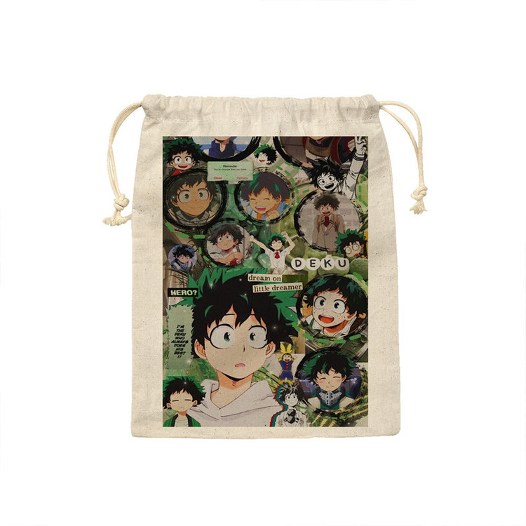 کیسه نان و سبزی ترمه طراحان ایده طرح مای هیرو آکادمی My hero academia کد strm0450 - M