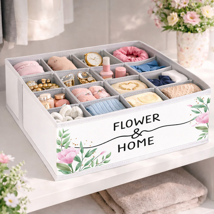 نظم دهنده لباس مدل HOME and FLOWER کد ORG16