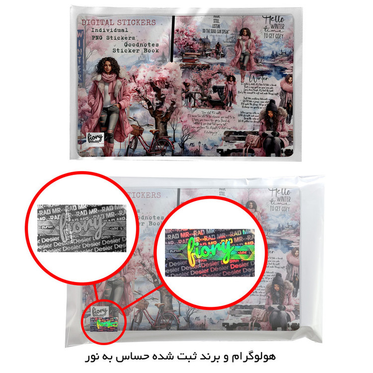 کیسه نان و سبزی مستر راد طرح پرنیان کد fiory 2474
