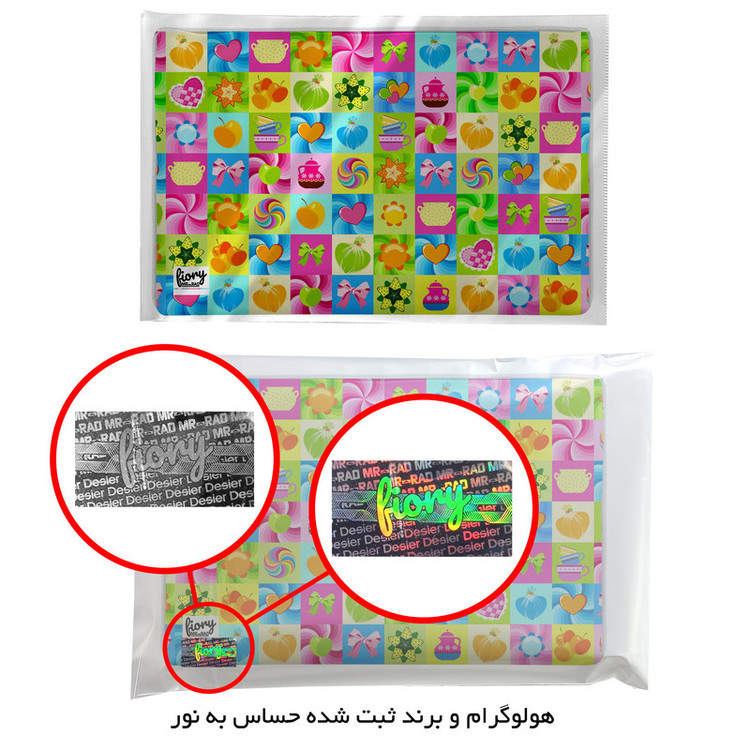 جای لقمه مستر راد مدل پازل طرح فانتزی کد 2203