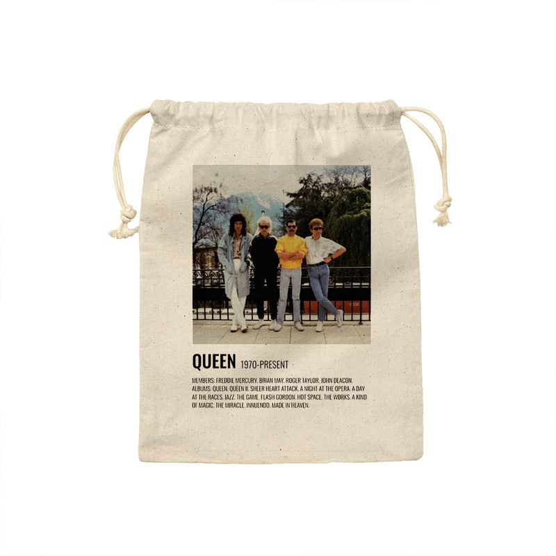 کیسه نان و سبزی ترمه طراحان ایده مدل بند موسیقی کوئین، Queen کد strm0949 - S