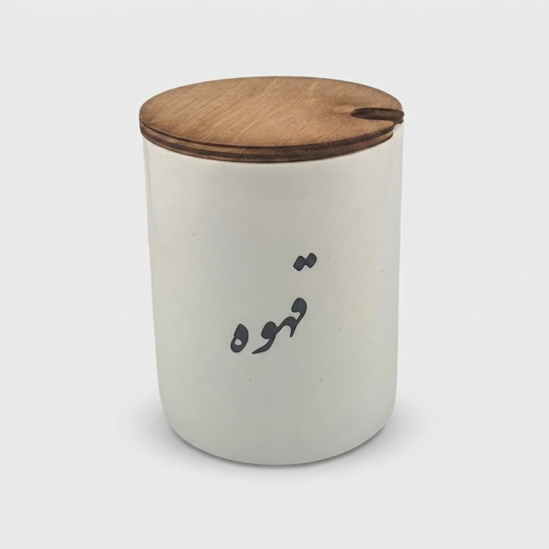 بانکه مدل تکست طرح قهوه