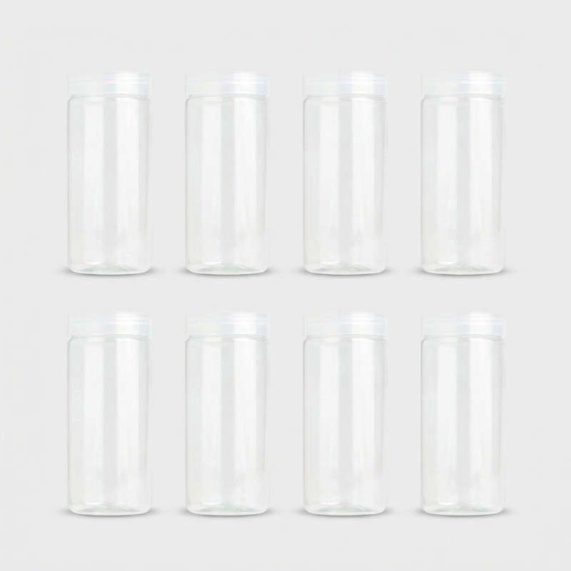 پت مدل  استوانه ای کد 700cc بسته 8 عددی