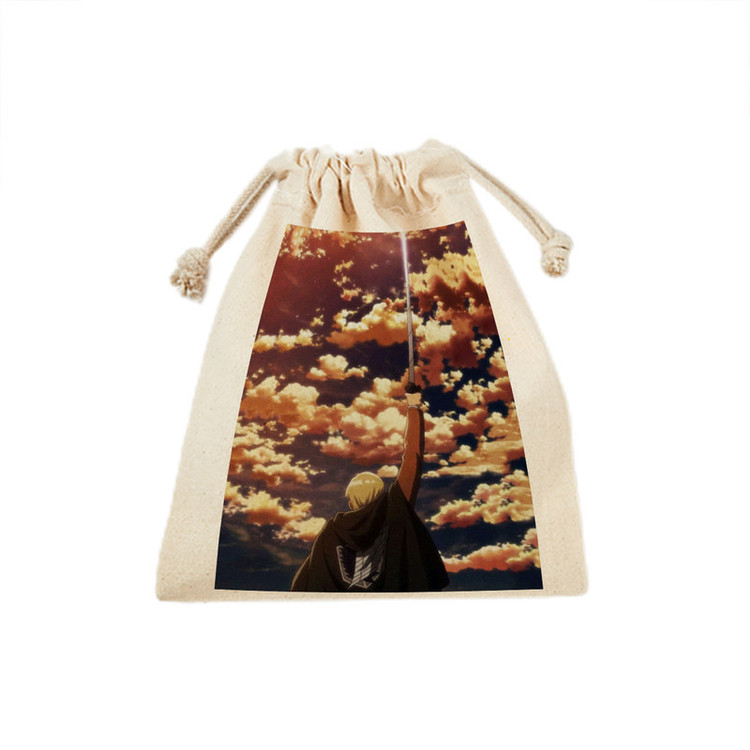 کیسه نان و سبزی ترمه طراحان ایده طرح اَتک آن تایتان Attack on Titan کد strm0377 - M