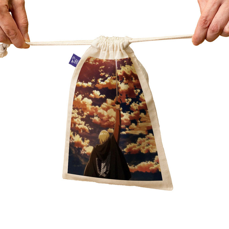 کیسه نان و سبزی ترمه طراحان ایده طرح اَتک آن تایتان Attack on Titan کد strm0377 - M