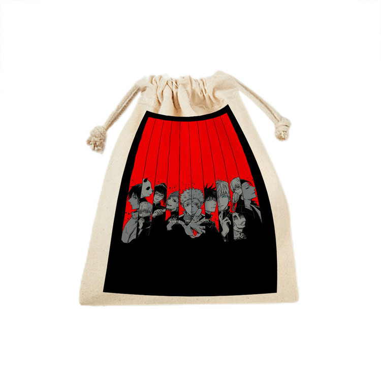 کیسه نان و سبزی ترمه طراحان ایده طرح جوجوتسو کایسن Jujutsu Kaisen کد strm0418 - M