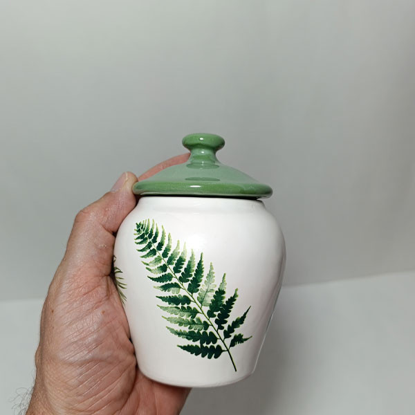 بانکه مدل سرامیکی طرح برگ انجیری مجموعه 3 عددی