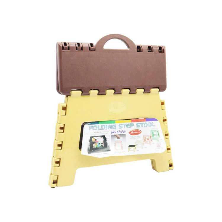 چهارپایه ناصر پلاستیک مدل تاشو کد YP-516