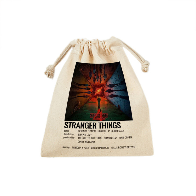 کیسه نان و سبزی ترمه طراحان ایده مدل سریال چیزهای عجیب Stranger Things کد strm0921 - M