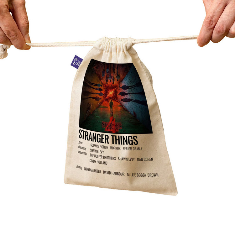 کیسه نان و سبزی ترمه طراحان ایده مدل سریال چیزهای عجیب Stranger Things کد strm0921 - M