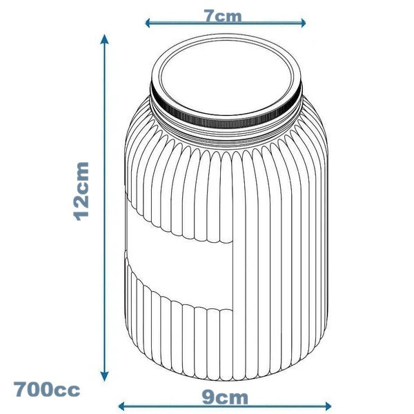 بانکه مدل خط دار 70 کد 700cc مجموعه 4 عددی