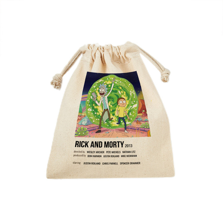 کیسه نان و سبزی ترمه طراحان ایده مدل سریال ریک و مورتی، Rick and Morty کد strm1040 - S